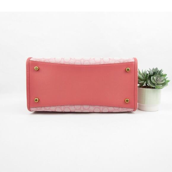 Coach Field Tote 30 In Signature Jacquard Bag - Picture 6 of 8